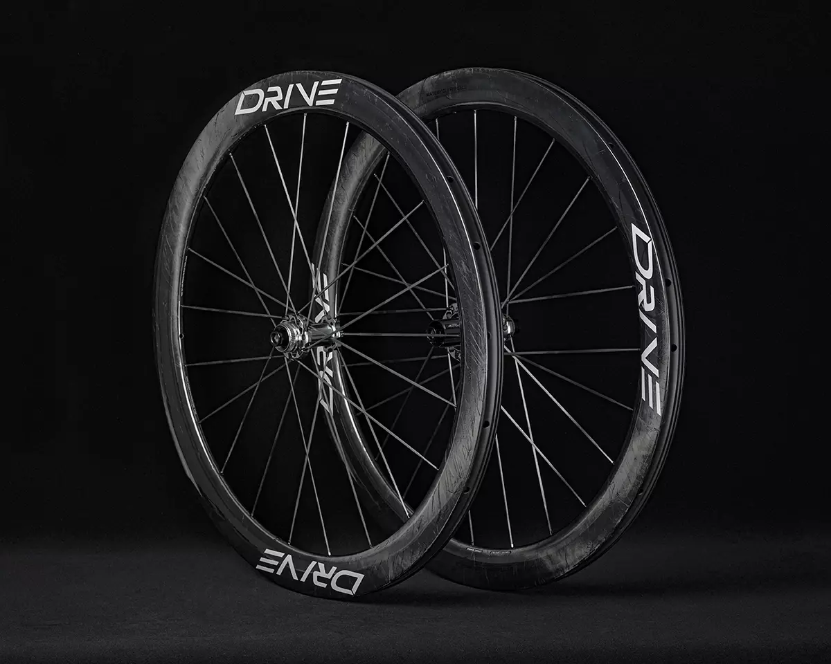 Drive 50D disc brake Road carbon spoke wheelset