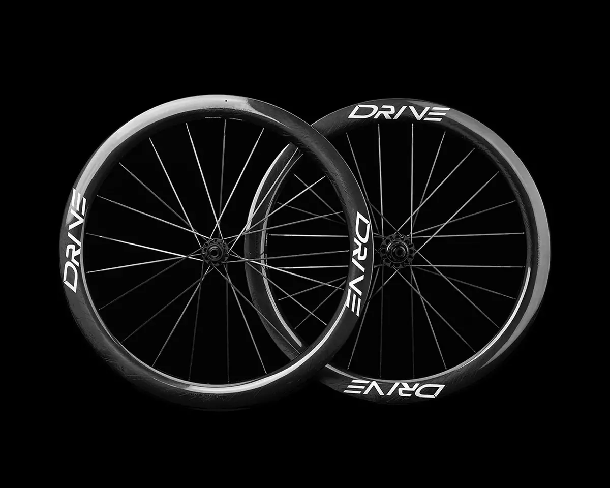 Drive 50D disc brake Road carbon spoke wheelset