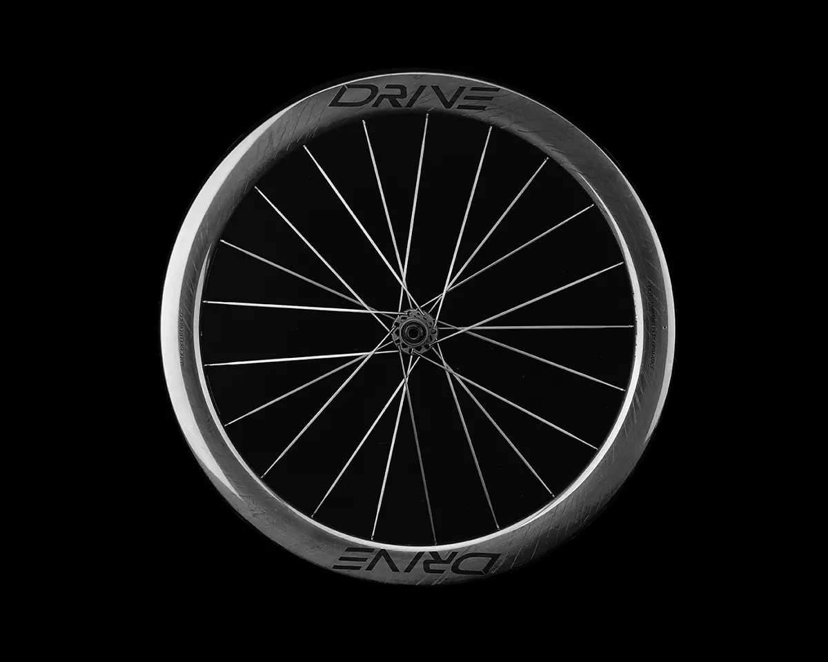 Drive 50D disc brake Road carbon spoke wheelset