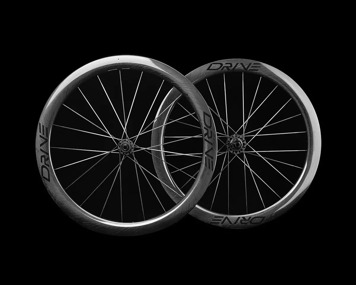 Drive 50D disc brake Road carbon spoke wheelset