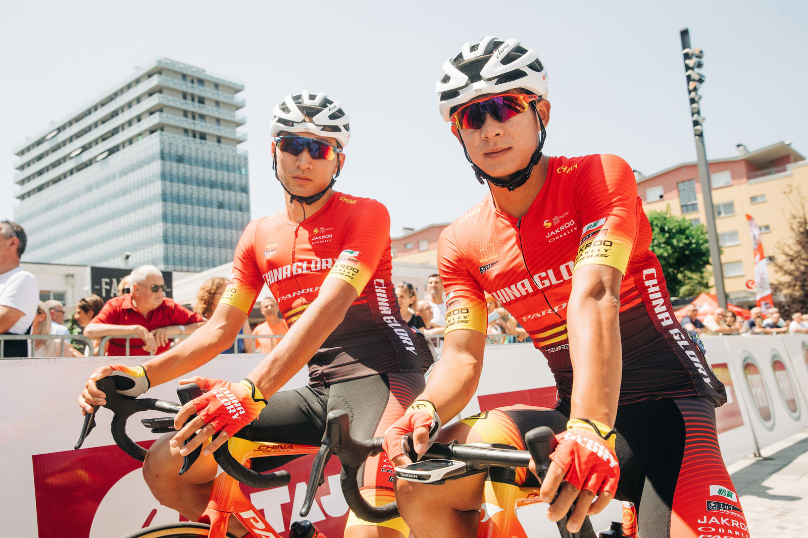 We are proud to support China's best riders competing in Europe for the China Glory Cycling team