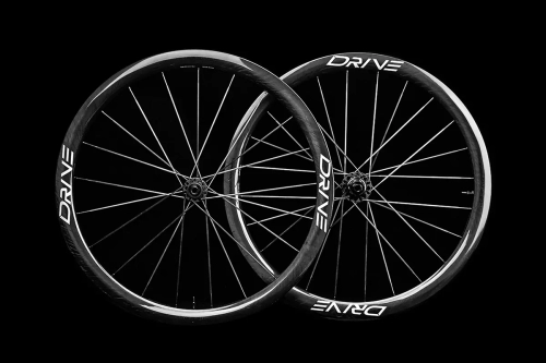 Drive 40D disc brake carbon spoke road wheelset,ceramic bearing