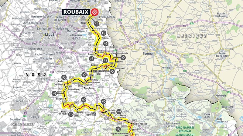 3 Paris-Roubaix 2023