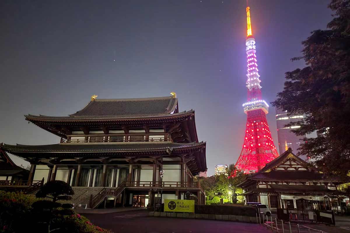東京タワーとテンプル