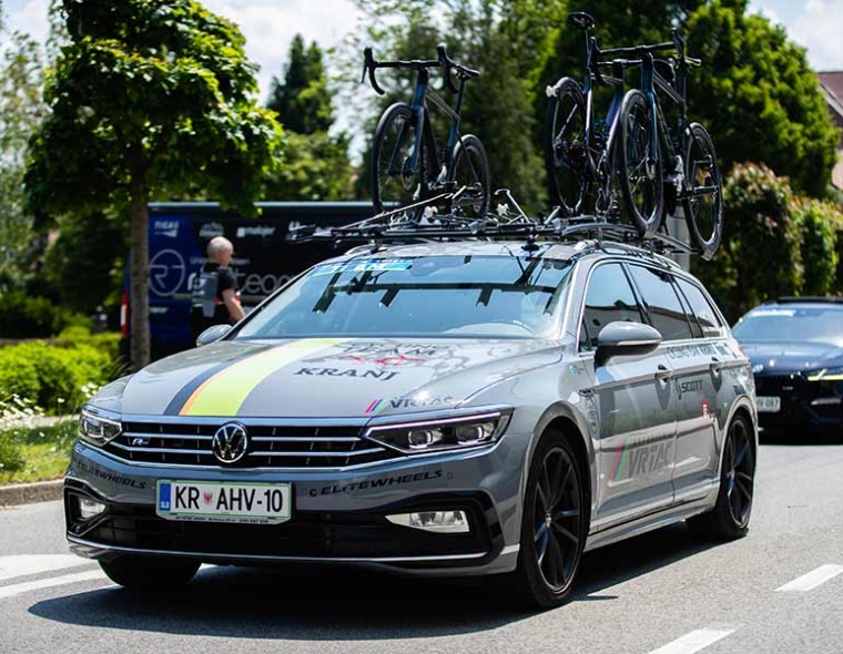 cyclingteamkranj VN Gorenjska 2023 team car
