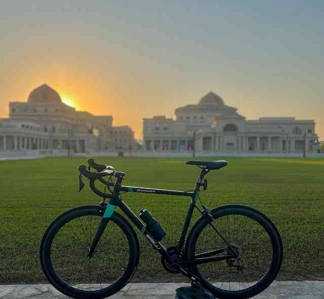 mohamadrawshan A Silverback rim brake road bike on a morning ride