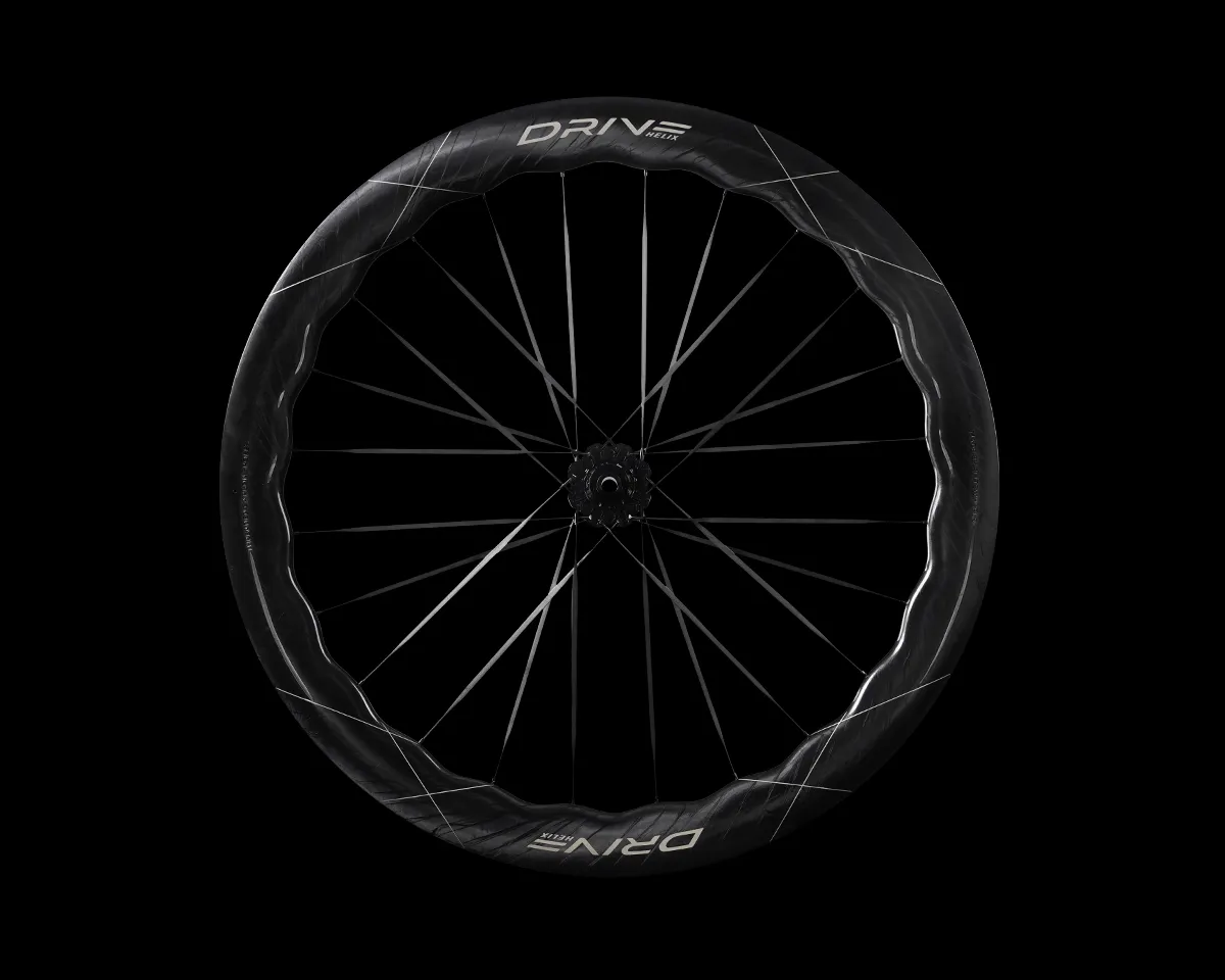 DRIVE HELIX 57D CS EVOLUTION HUB シマノフリー Drive Helix 57D Disc Brake all-round road carbon wheelset