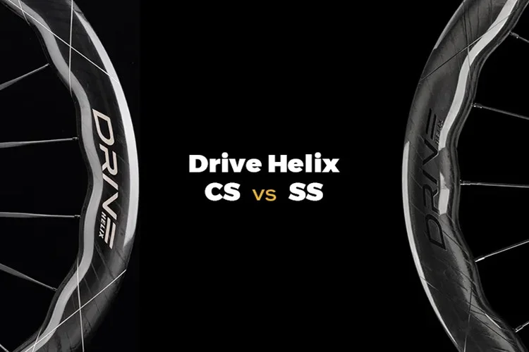 the drive helix cs and drive helix ss wheelsets