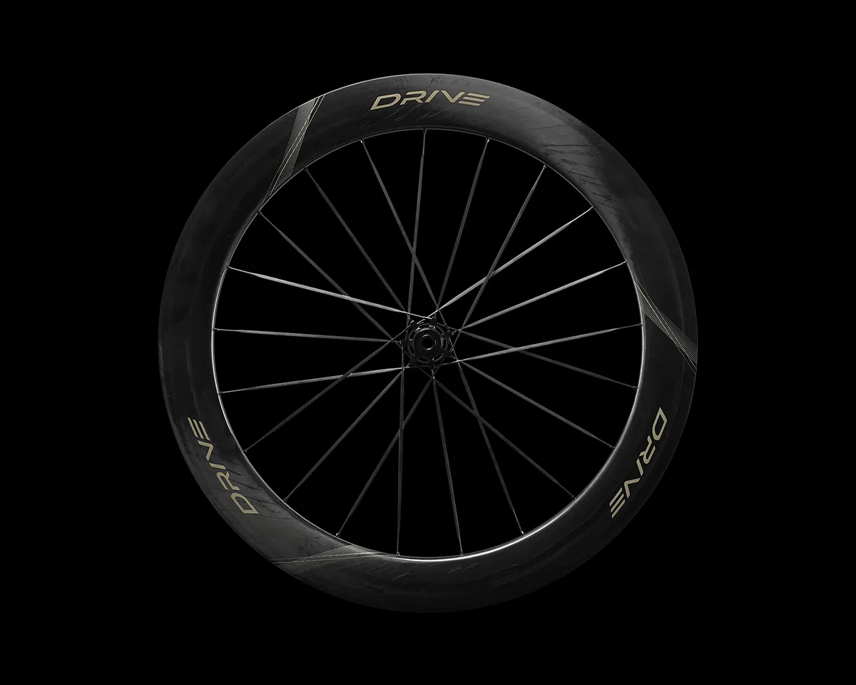 低価格 Drive 65D II disc brake carbon spoke road wheelset Parts