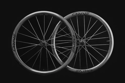 Drive 40D disc brake carbon spoke road wheelset,ceramic bearing